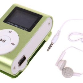 Mini MP3 přehrávač s displejem zelený