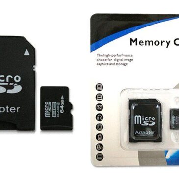 MC Micro SDHC 64GB paměťová karta + SD adaptér
