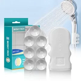 Zaparkorun Silikonový držák sprchové hlavice – 2 ks