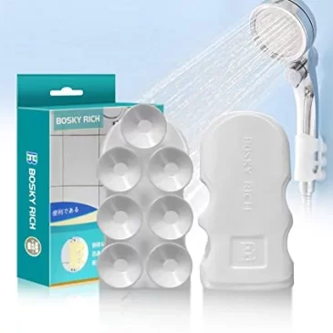 Zaparkorun Silikonový držák sprchové hlavice – 2 ks