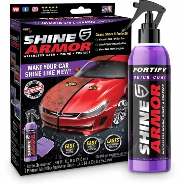 SHINE ARMOR Leštěnka s ochranou laku Shine Armor – Ceramic