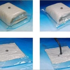 Zaparkorun Vakuový pytel pro uskladnění sezónního prádla – 60×80 cm