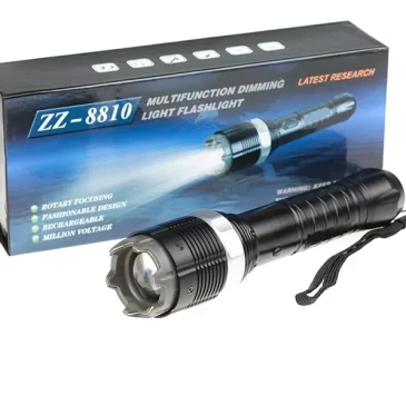 Zaparkorun Velká LED svítilna s paralyzérem a ZOOMem HY-8810