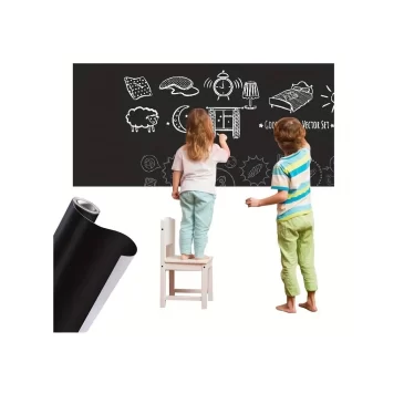 Zaparkorun Samolepící papírová tabule se sadou kříd – 45 x 200 cm