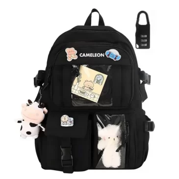 Městský vodotěsný školní batoh pro děti s dárkem – Cameleon COWPACK-01