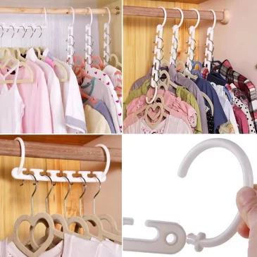 Zaparkorun Úsporný věšák na ramínka – 8 ks