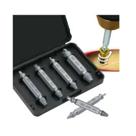 Zaparkorun Vytahovač stržených šroubů a vrutů – sada 4 velikostí