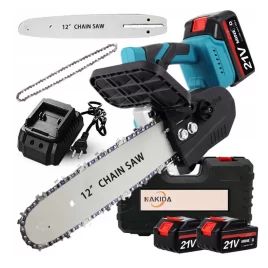 Nakida Akumulátorová pila NAKIDA HTN-5719-1 + 2x baterie 21 V + příslušenství + praktický kufr