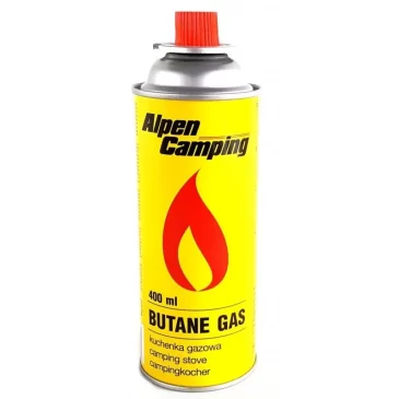 Plynová kartuše Butane GAS – 400 ml – Alpen Camping