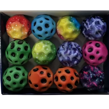 Skákající míček SpaceBall – různé druhy