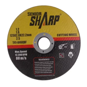 Senior Sharp Řezný kotouč na ocel SENIOR SHARP – 125 x 1,2 x 22,2 mm – 1ks