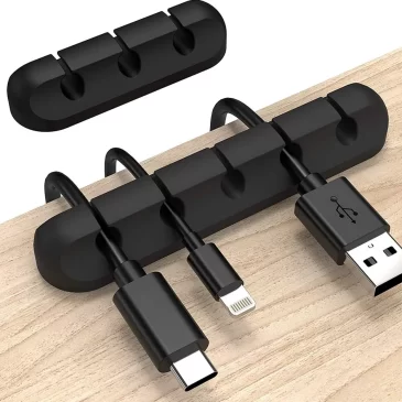 Zaparkorun Samolepicí kabelový organizér s 5 sloty