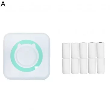 Zaparkorun Přenosná tiskárna Mini Print pro chytré telefony – modrá