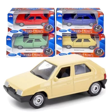 Kovový model auta Škoda Favorit – Welly