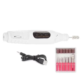 Zaparkorun Profesionální elektrická bruska na nehty – růžová