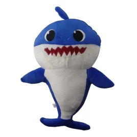 Zaparkorun Zpívající plyšový žralok – modrý