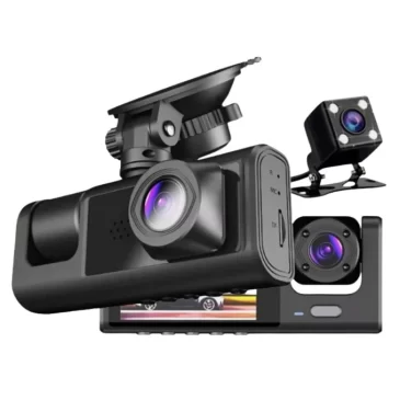 JINGONG 3-kanálová autokamera KOS-14005 HD 1080P