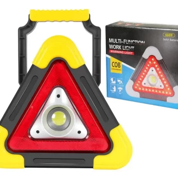 Výstražný trojúhelník se světlem Hurry bolt HB-6608