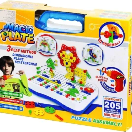 Zaparkorun Šroubovací stavebnice s vrtačkou – 205 dílů