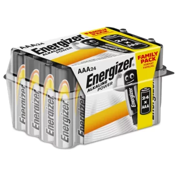 Mikrotužkové baterie Alkaline Power – 24x AAA – family pack – Energizer