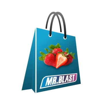 Jahodový set praskacích kuliček Mr. Blast – 10+2 balení ZDARMA – 1200 ks