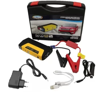 Startovací powerbanka pro auto TM15 + příslušenství + praktický kufřík