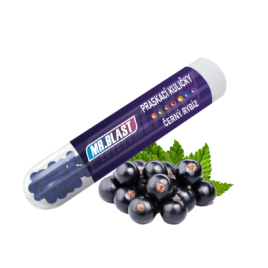 Praskací kuličky Mr. Blast – Černý rybíz – 100 ks