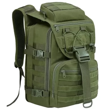 Vojenský voděodolný taktický batoh pro přežití FOXTER 60L – green
