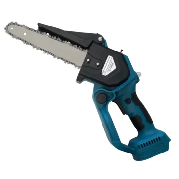 Akumulátorová 8" ruční mini pilka NAKIDA HT-6602-2 s olejovým mazáním + 2x baterie + 2x řetěz + kufr