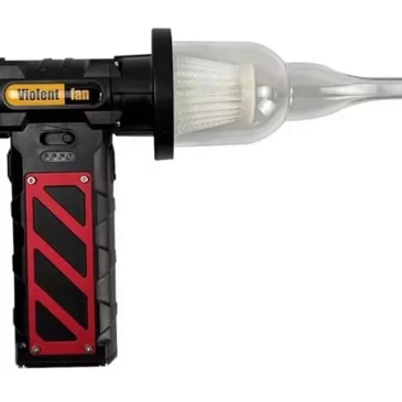 Vysokovýkonný vzduchový ruční foukač FO15-1 – červený