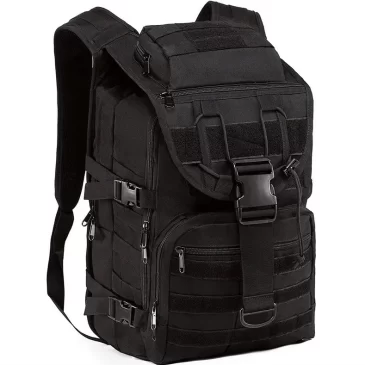 Vojenský voděodolný taktický batoh pro přežití FOXTER 60L – black