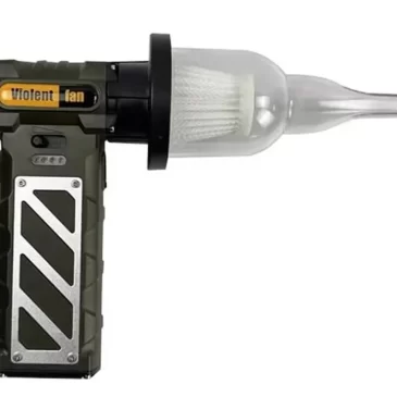 Vysokovýkonný vzduchový ruční foukač FO15-1 – zelený