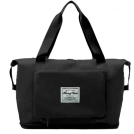 Zaparkorun Dámská skládací cestovní taška Foldaway Travel Bag – černá