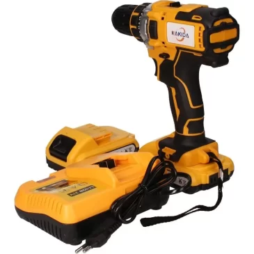 Nakida Příklepová akumulátorová vrtačka se šroubovákem NAKIDA HBN-5708-1 + 2x baterie + příslušenství