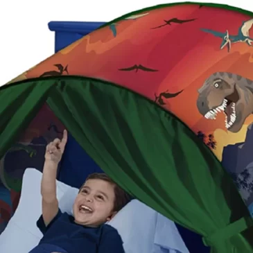 Zaparkorun Pohádkový stan na postel – Dinosaurus