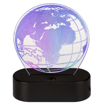 OUT OF THE BLUE KG Lampička 3D zeměkoule