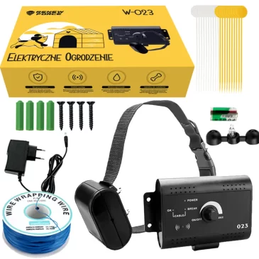 Elektrický ohradník s výcvikovým obojkem a výcvikovým setem – RENEW FORCE W-023