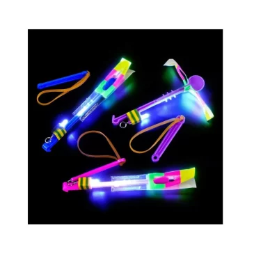 Zaparkorun LED svítící vystřelovací helikoptéra – 10 ks