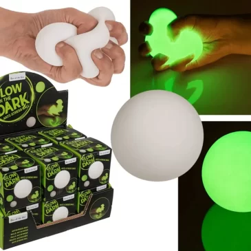 Antistresový míček svítící ve tmě