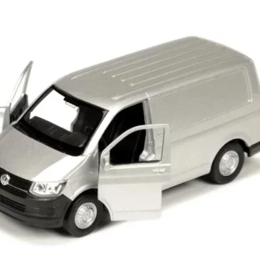 Welly Kovové autíčko Volkswagen Transporter T6 VAN – 1:34