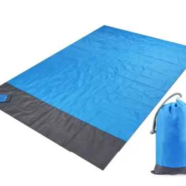 Zaparkorun Velká podložka na pláž či do přírody – Modrá