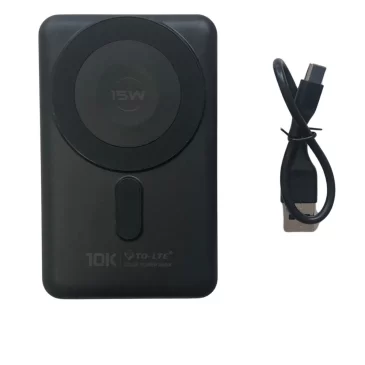 Powerbanka TD-LTE TD-PB64 2v1 10 000 mAh – černá