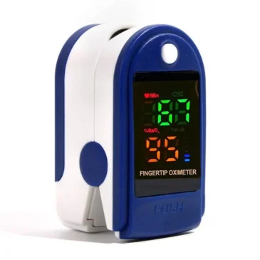 Zaparkorun Prstový pulzní oxymetr LK87 – modrý
