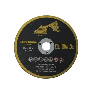 Řezný kotouč k uhlové brusce – 76×1,2×10 mm