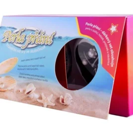 Zaparkorun Perla přání v perlorodce s náušnicemi a prstýnkem