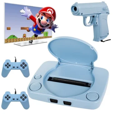 Retro herní televizní konzole se dvěma ovladači – SQY-666