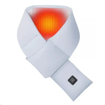 Vyhřívaná šála HUGLET – JIAHUA JH-1181 – světle modrá