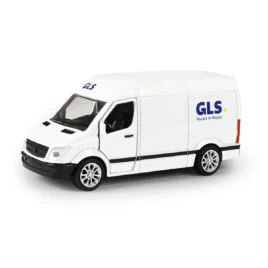 RAPPA Kovové autíčko GLS s otevíracími dveřmi – 14 cm