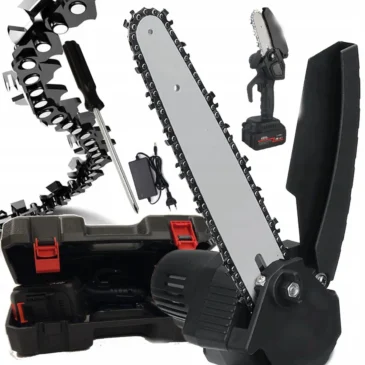 Akumulátorová ruční mini pilka 8″ MDHL M677 + 21V baterie + praktický kufřík + příslušenství