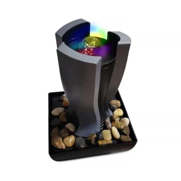 Stolní LED fontána s kameny